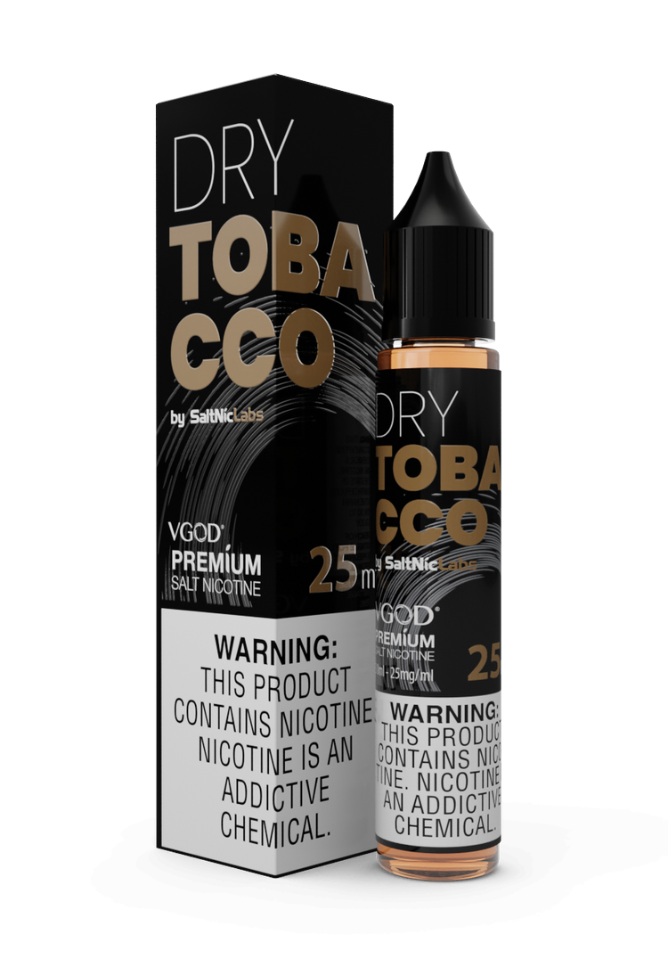 VGOD-SaltNic-E-liquid-Dry-Tobacco-25mg-30ml سالت نیکوتین درای توباکو