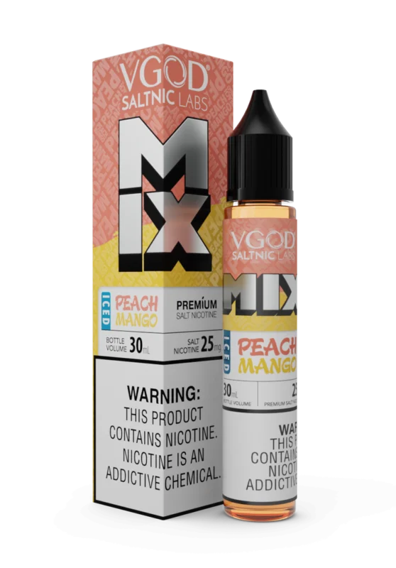 سالت هلو انبه یخ ویگاد VGOD MIX Iced Peach Mango