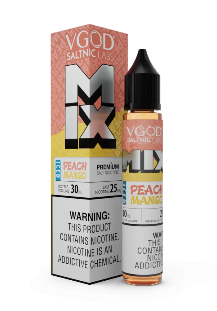 سالت هلو انبه یخ ویگاد VGOD MIX Iced Peach Mango