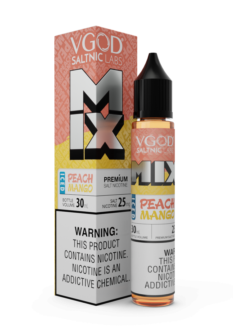 vgod-iced-peach-mango-salt.jpg سالت هلو انبه یخ ویگاد VGOD MIX Iced Peach Mango