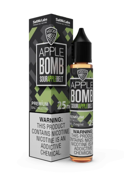 سالت بمب سیب ویگادVGOD Apple Bomb SaltNic E-Liquid