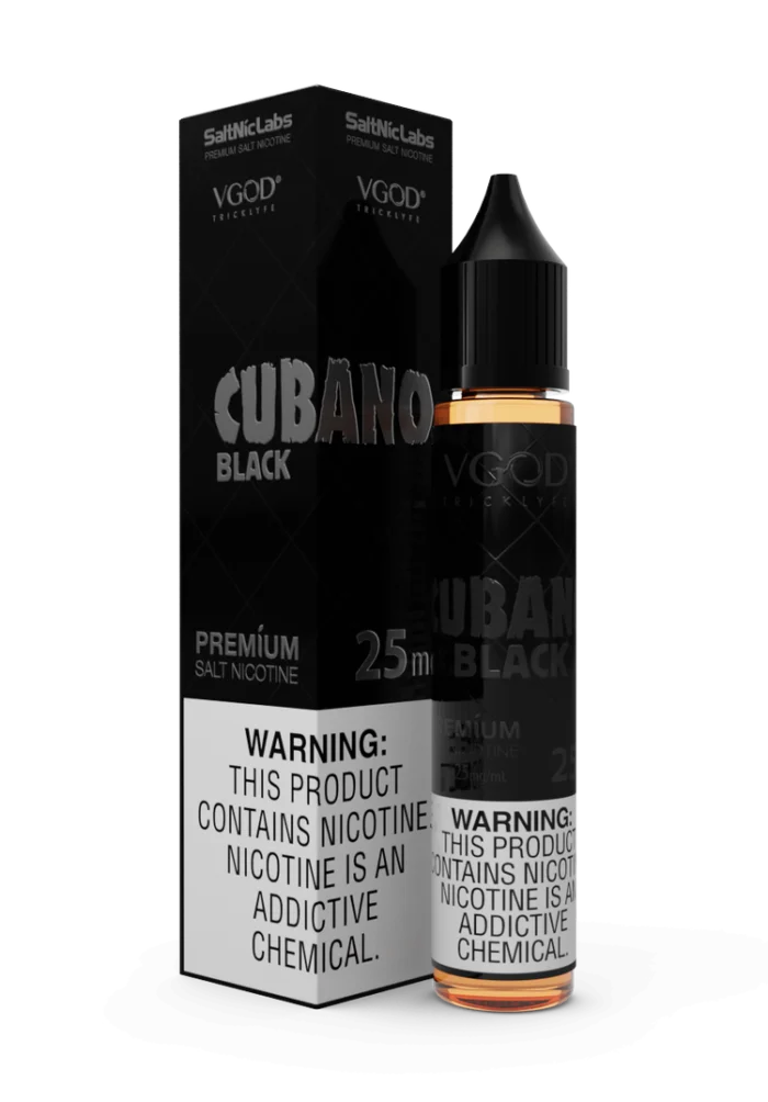 سالت کوبانو بلک ویگاد VGOD Cubano Black