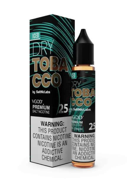 سالت تنباکو خشک یخ ویگاد VGOD Dry Tobacco Ice