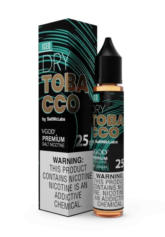 سالت تنباکو خشک یخ ویگاد VGOD Dry Tobacco Ice