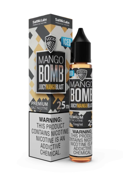 سالت بمب انبه یخ ویگاد VGOD Mango Ice Bomb SaltNic