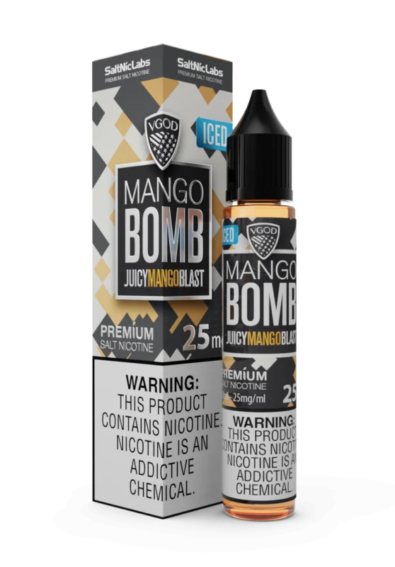 سالت بمب انبه یخ ویگاد VGOD Mango Ice Bomb SaltNic