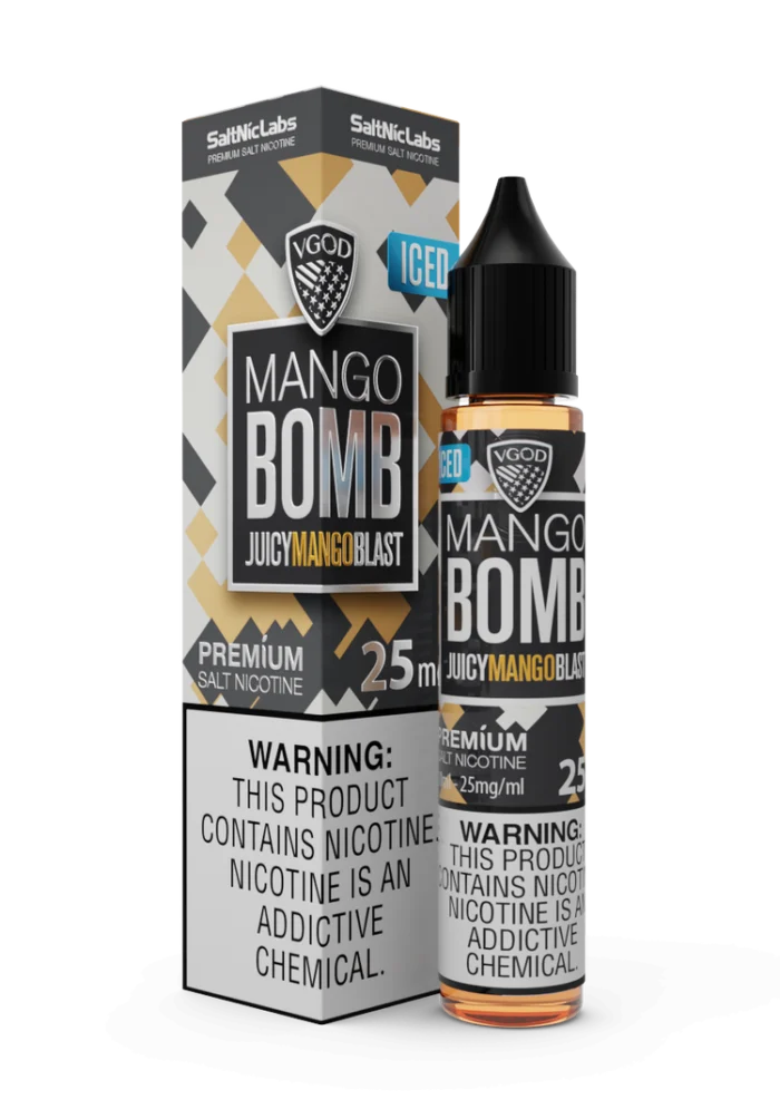 سالت بمب انبه یخ ویگاد VGOD Mango Ice Bomb SaltNic