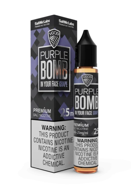 سالت سالت بمب انگور ویگادVGOD Purple Bomb SaltNic