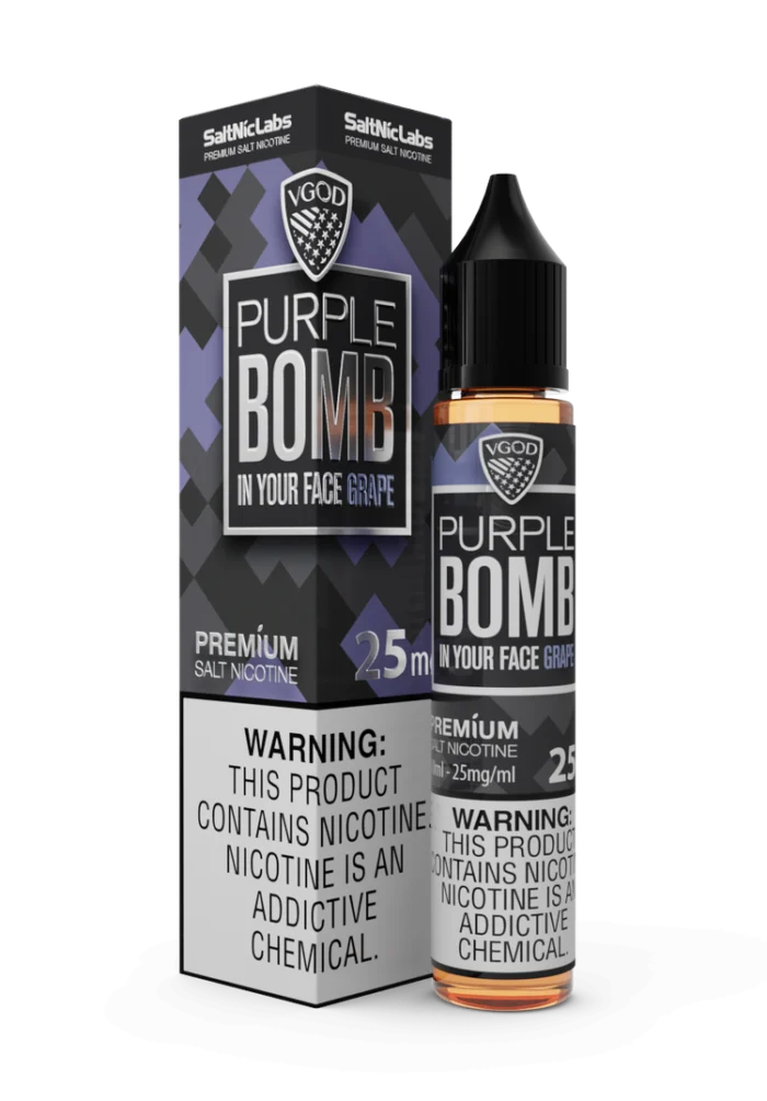 سالت سالت بمب انگور ویگادVGOD Purple Bomb SaltNic