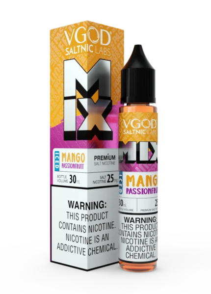 سالت انبه پشن فروت یخ ویگاد VGOD Mango Passionfruit Ice