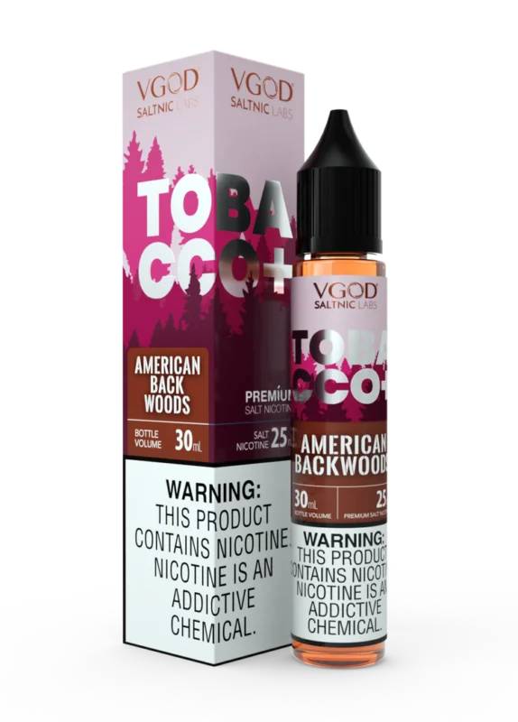 سالت تنباکو خشک دودی ویگاد | VGOD American Backwoods