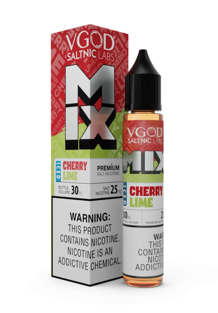 سالت آلبالو لیمو یخ ویگاد VGOD MIX Ices Cherry Lime - تصویر 3