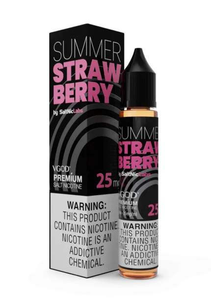 سالت توت فرنگی تابستانی ویگاد VGOD Summer Strawberry SaltNic