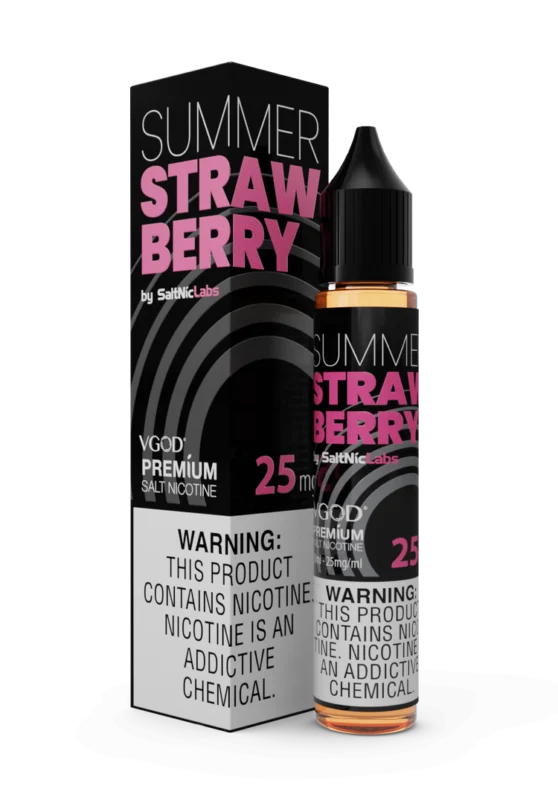 سالت توت فرنگی تابستانی ویگاد VGOD Summer Strawberry SaltNic