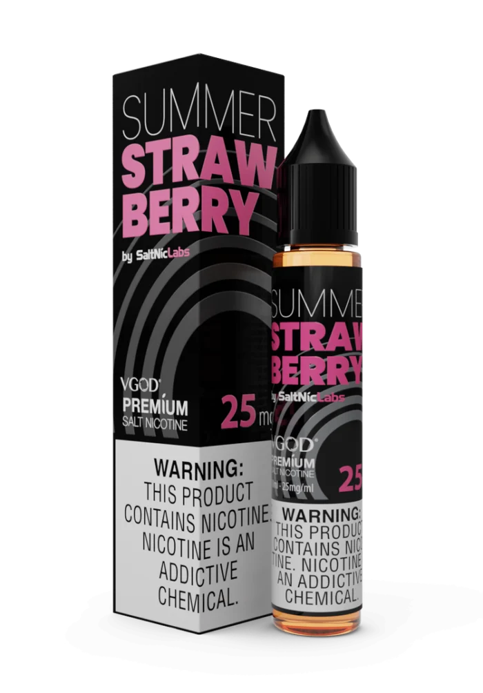 سالت توت فرنگی تابستانی ویگاد VGOD Summer Strawberry SaltNic